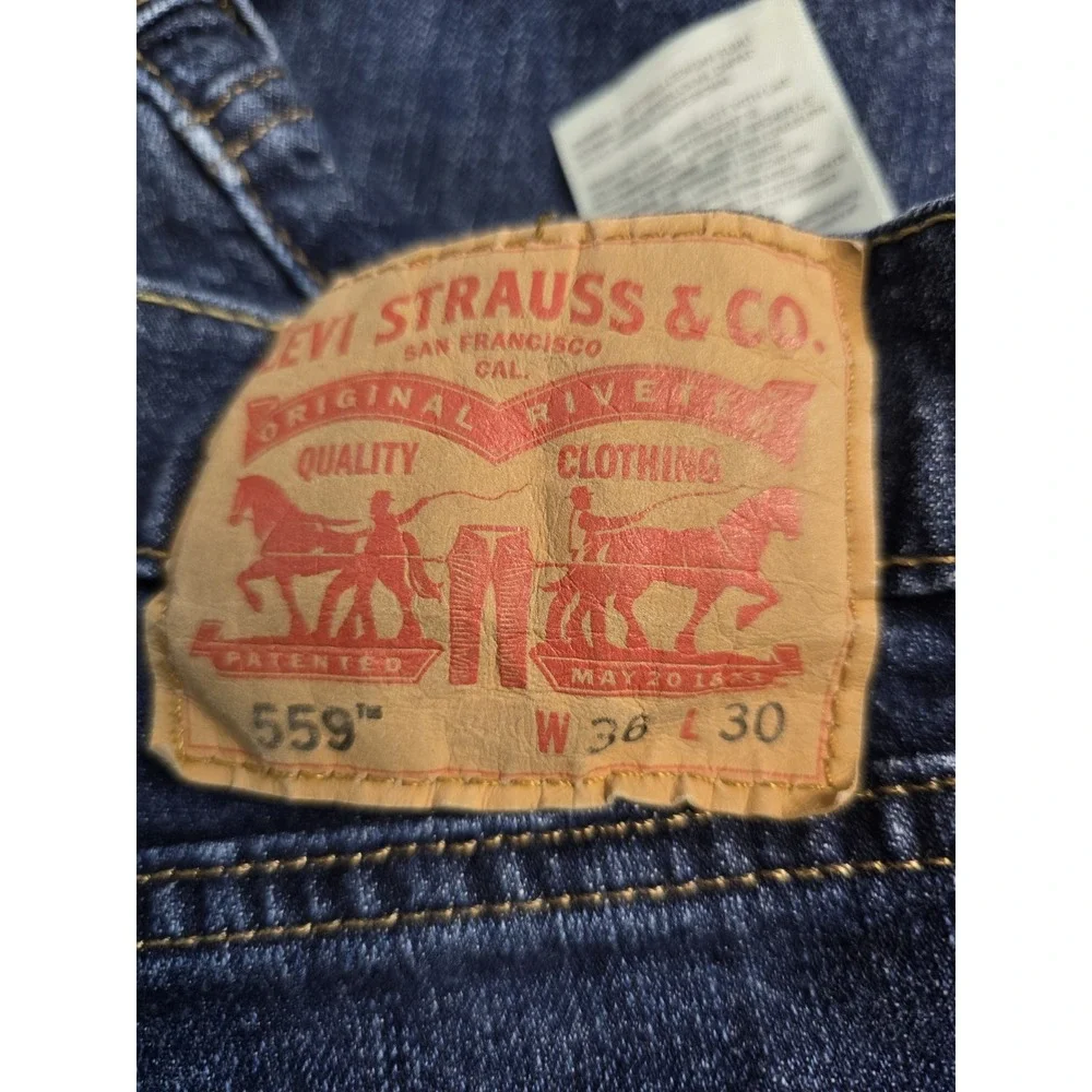 levis 559 relaxed straight 36x30 Blue